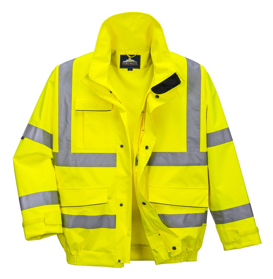 Portwest S591 Premium Extreme rainwear bomber jacket | Safety Clothing ...