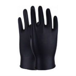 Maxim Black disposable nitrile gloves