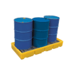 Drum Spill Pallet, Holds 3 Drums