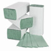1 Ply Green C Fold Hand Towels x 2640