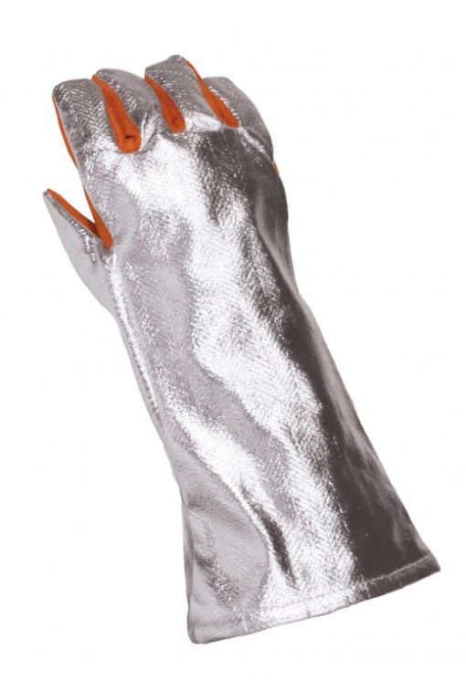 Aluminised High Heat Leather Palm Gauntlet - Image 2