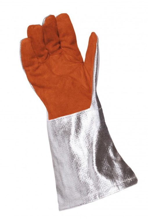 Aluminised High Heat Leather Palm Gauntlet